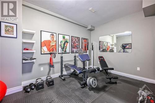 25 Montavista Avenue, Ottawa, ON - Indoor Photo Showing Gym Room