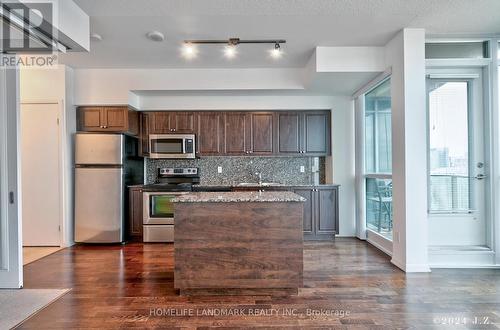 3603 - 215 Fort York Boulevard, Toronto, ON - Indoor Photo Showing Kitchen With Stainless Steel Kitchen