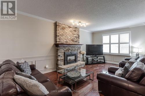 1232 Hammond Street, Burlington, ON - Indoor Photo Showing Living Room With Fireplace
