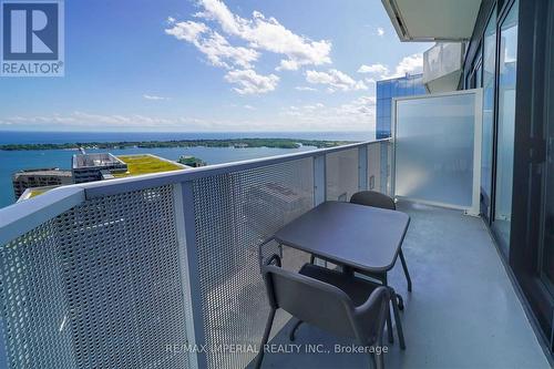 6807 - 100 Harbour Street, Toronto, ON - Outdoor With Body Of Water With Balcony With View With Exterior