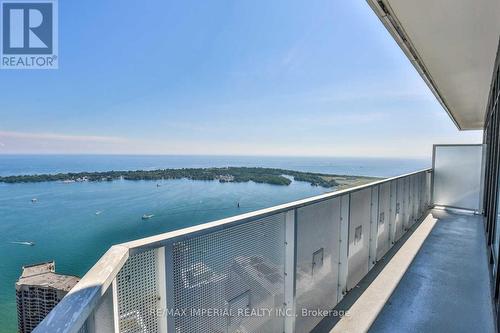 6807 - 100 Harbour Street, Toronto (Waterfront Communities), ON - Outdoor With Body Of Water With Balcony With View