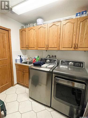 2 Evergreen Estates Drive, Meadow Lake, SK - Indoor Photo Showing Laundry Room