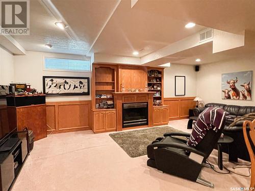 2 Evergreen Estates Drive, Meadow Lake, SK - Indoor With Fireplace