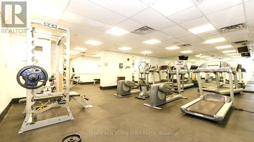 711 - 335 Webb Drive, Mississauga, ON - Indoor Photo Showing Gym Room