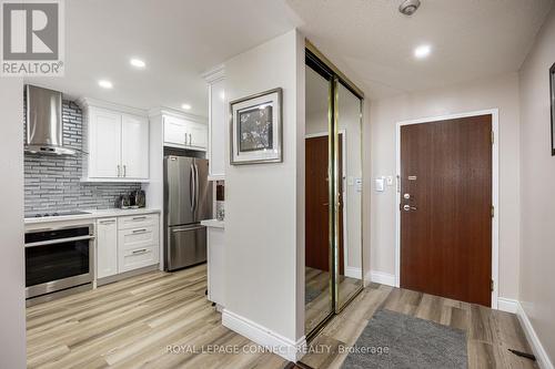 Ph214 - 120 Promenade Circle, Vaughan, ON - Indoor Photo Showing Kitchen With Stainless Steel Kitchen