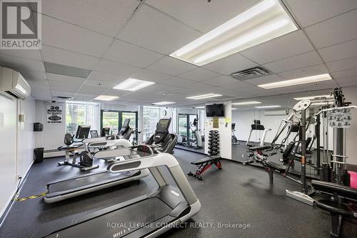 Ph214 - 120 Promenade Circle, Vaughan, ON - Indoor Photo Showing Gym Room