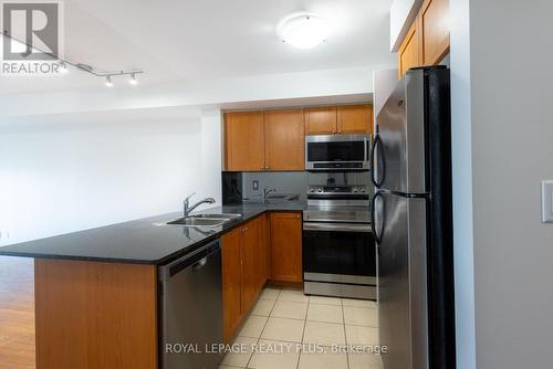 1204 - 1 Elm Drive, Mississauga, ON - Indoor Photo Showing Kitchen With Double Sink