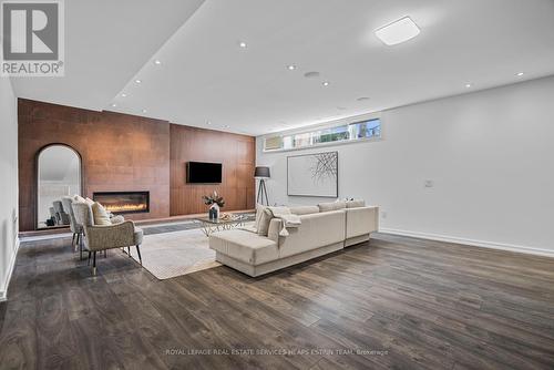 101 Rykert Crescent, Toronto, ON - Indoor With Fireplace