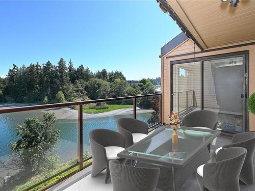 304-485 Island Hwy, View Royal, BC - Outdoor With Balcony With Exterior