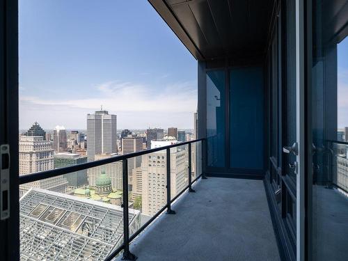 Balcon - Ph5-1188 Rue St-Antoine O., Montréal (Ville-Marie), QC - Outdoor With View With Exterior