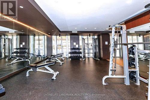 3003 - 70 Temperance Street, Toronto, ON - Indoor Photo Showing Gym Room