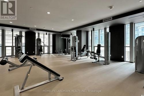 3003 - 70 Temperance Street, Toronto, ON - Indoor Photo Showing Gym Room