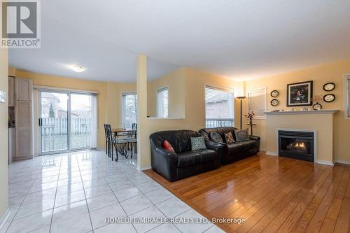 1338 Vincent Crescent W, Innisfil, ON - Indoor Photo Showing Living Room With Fireplace