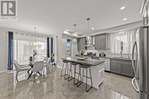 17 Tindall Crescent, East Luther Grand Valley, ON - Indoor Photo Showing Kitchen With Upgraded Kitchen