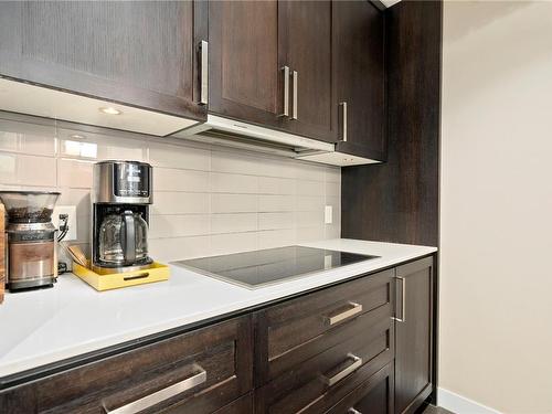 108-999 Burdett Ave, Victoria, BC - Indoor Photo Showing Kitchen With Upgraded Kitchen