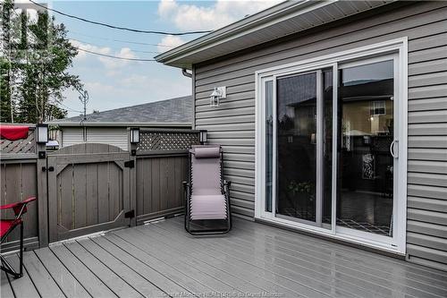 16 Aime St, Dieppe, NB - Outdoor With Deck Patio Veranda With Exterior