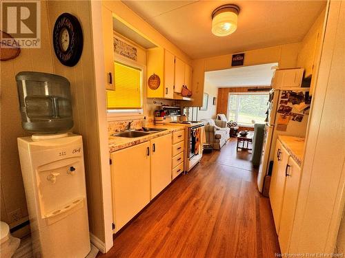 4572 Hwy 108, Bryenton, NB - Indoor Photo Showing Kitchen With Double Sink