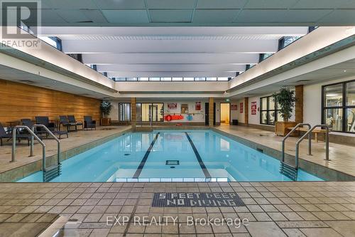 1102 - 150 Charlton Avenue E, Hamilton, ON - Indoor Photo Showing Other Room With In Ground Pool