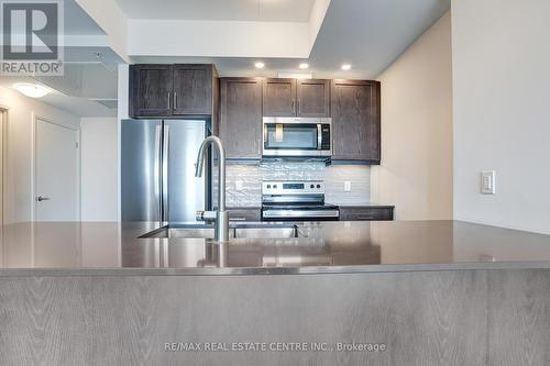 2306 - 108 Garment Street, Kitchener, ON - Indoor Photo Showing Kitchen With Upgraded Kitchen