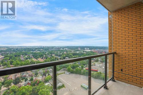 2306 - 108 Garment Street, Kitchener, ON - Outdoor With Balcony With View With Exterior