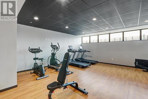 2306 - 108 Garment Street, Kitchener, ON - Indoor Photo Showing Gym Room