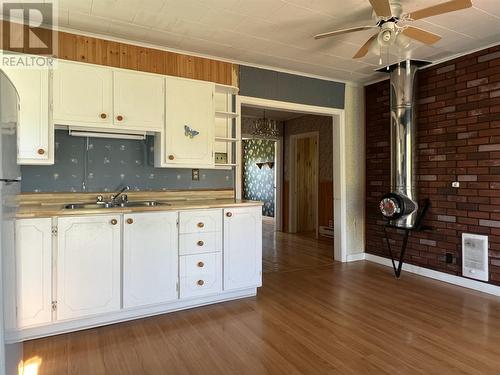 2 Marchs Road, Greens Harbour, NL - Indoor Photo Showing Kitchen With Double Sink