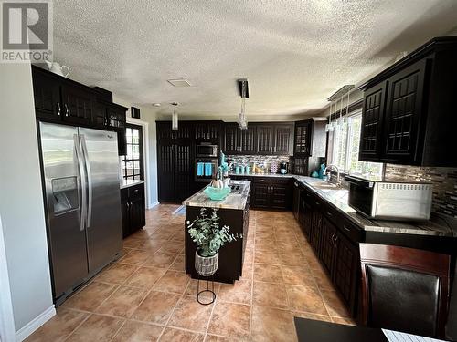 13 Midway Road, Port Aux Basques, NL - Indoor Photo Showing Kitchen With Double Sink