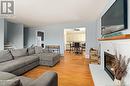 59 Anne Street, Moncton, NB  - Indoor Photo Showing Living Room With Fireplace 