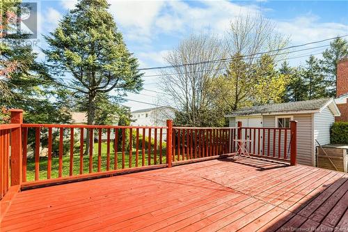 59 Anne Street, Moncton, NB - Outdoor With Deck Patio Veranda With Exterior