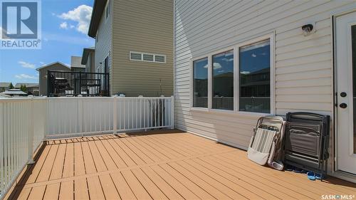 4105 Alton Crescent, Regina, SK - Outdoor With Deck Patio Veranda With Exterior