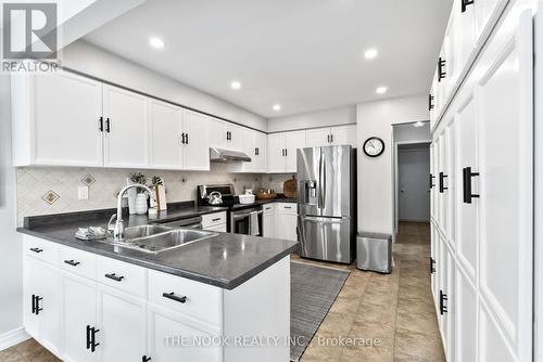 860 Lochness Crescent, Oshawa, ON - Indoor Photo Showing Kitchen With Double Sink