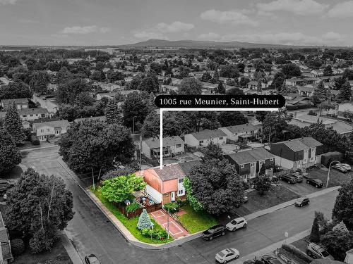 Aerial photo - 1005 Rue Meunier, Longueuil (Saint-Hubert), QC - Outdoor With View