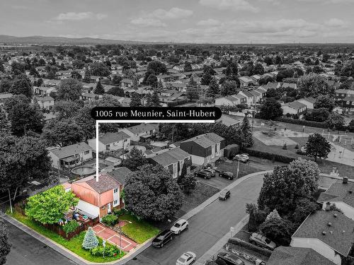 Aerial photo - 1005 Rue Meunier, Longueuil (Saint-Hubert), QC - Outdoor With View