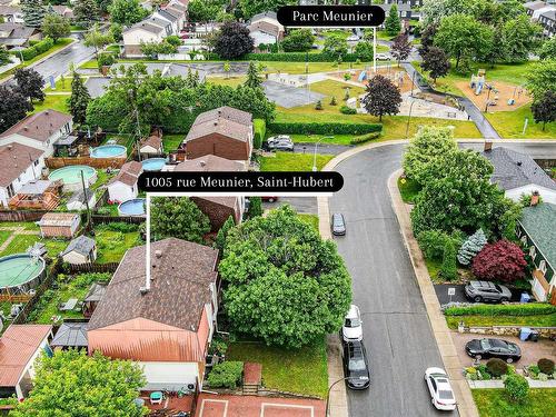 Aerial photo - 1005 Rue Meunier, Longueuil (Saint-Hubert), QC - Outdoor