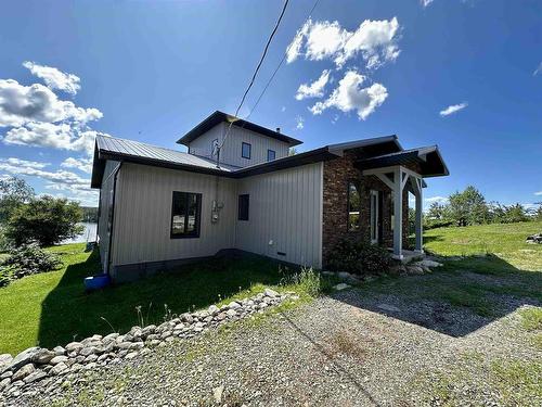 79 Pair A Dice Road, Fort Frances, ON - Indoor Photo Showing Living Room With Fireplace