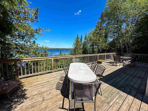 Lot 1 Zig Zag Island, Kenora, ON - Outdoor With Body Of Water With Deck Patio Veranda With Exterior