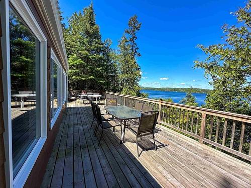 Lot 1 Zig Zag Island, Kenora, ON - Outdoor With Body Of Water With Deck Patio Veranda With View With Exterior