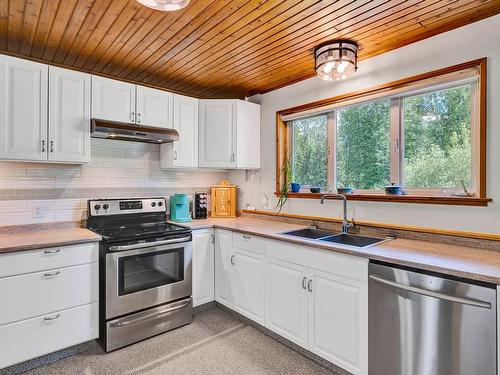 5305 Clearwater Valley Rd, Clearwater, BC - Indoor Photo Showing Kitchen With Double Sink