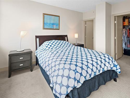 S1102-737 Humboldt St, Victoria, BC - Indoor Photo Showing Bedroom
