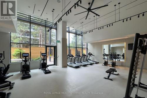 1110 - 28 Ann Street, Mississauga, ON - Indoor Photo Showing Gym Room