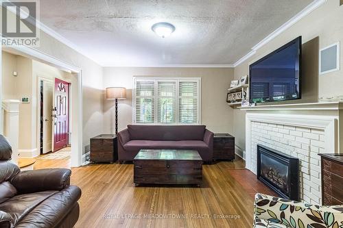 65 Deloraine Avenue, Toronto, ON - Indoor Photo Showing Living Room With Fireplace