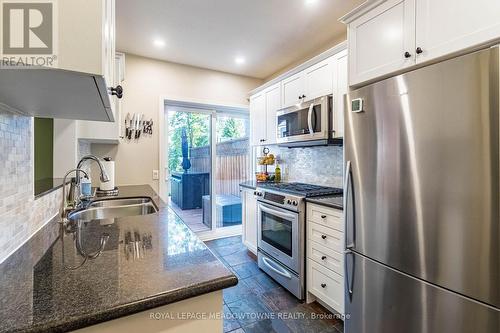 65 Deloraine Avenue, Toronto, ON - Indoor Photo Showing Kitchen With Double Sink With Upgraded Kitchen