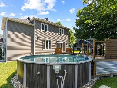 Pool - 671 Rue De L'Heure-Mauve, Mont-Saint-Hilaire, QC - Outdoor With Above Ground Pool With Exterior