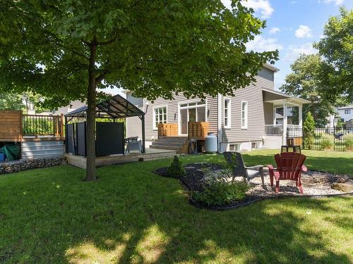 Backyard - 671 Rue De L'Heure-Mauve, Mont-Saint-Hilaire, QC - Outdoor