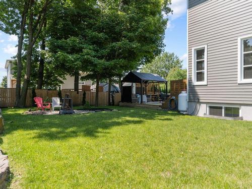 Backyard - 671 Rue De L'Heure-Mauve, Mont-Saint-Hilaire, QC - Outdoor With Deck Patio Veranda