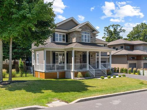 Frontage - 671 Rue De L'Heure-Mauve, Mont-Saint-Hilaire, QC - Outdoor With Deck Patio Veranda With Facade