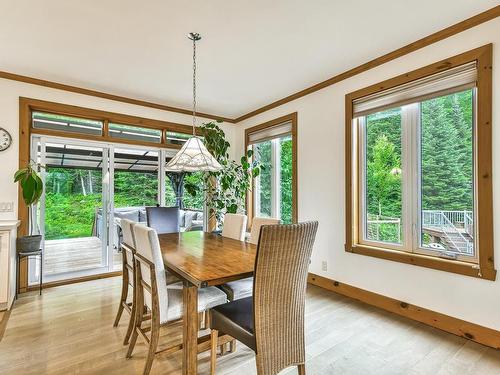 Dining room - 2830  - 2832 Crois. De La Falaise, Val-David, QC - Indoor Photo Showing Dining Room