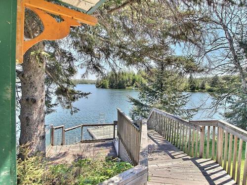 Staircase - 1014 Ch. Des Collines, Rouyn-Noranda, QC - Outdoor With Body Of Water