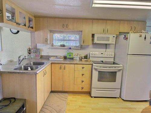 Kitchen - 1014 Ch. Des Collines, Rouyn-Noranda, QC - Indoor Photo Showing Kitchen With Double Sink