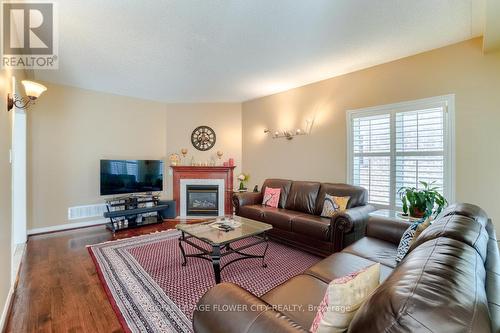 Upper - 426 Arrowsmith Drive, Mississauga, ON - Indoor Photo Showing Living Room With Fireplace